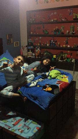 Ignacio Gonzalez and Emma Gonzalez 7-31-2018 at Home 2
