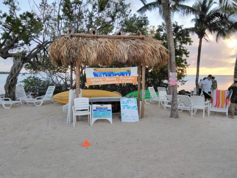 Jetskis Stand at Gilbert's Resort 2-24-2018