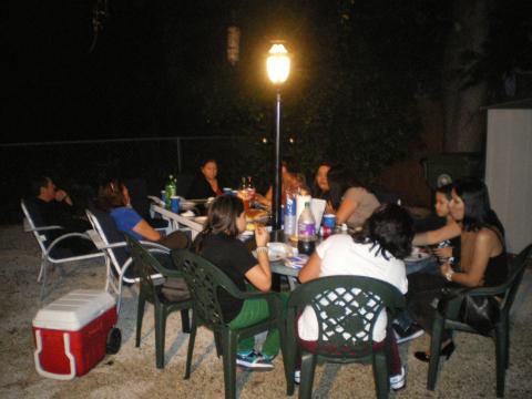Still Eating or Talking