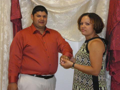 Jorge, JoAnna Campos and On Goes the Ring