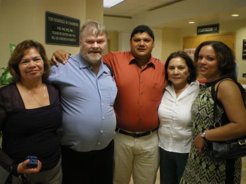 Hilda Casado, Ronald Norman, Jorge Campos, Myriam Norman and JoAnna Campos
