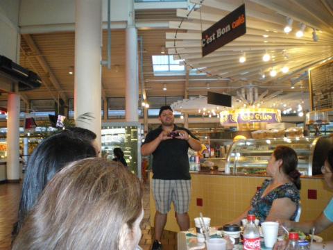Jorge Campos Taking Pictures of Family Inside of Bayside Market Place in Miami Florida-May 8 2009
