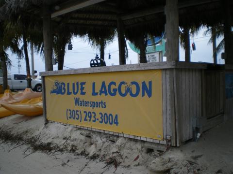 Blue Lagoon Water Sports in Key West Florida 10-18-2009