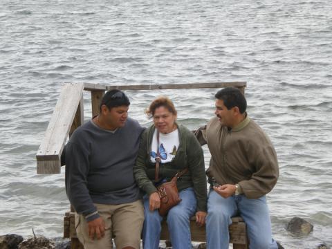 Hilda Casado and Her Two Sons, Jorge Campos and Freddy Garcia Sr. 10-18-2009