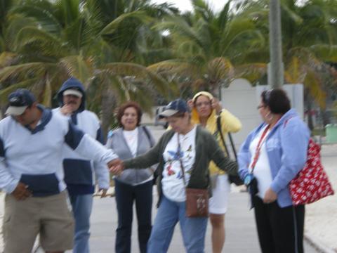 Everyone at the Pier Beggining 10-18-2009