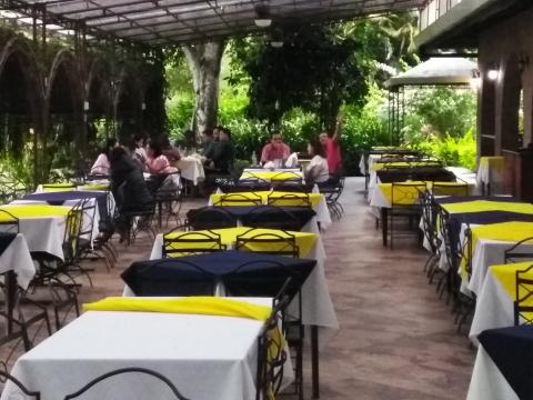 Restaurante La Casona Del Cafetal With Myriam Norman, Jorge Quiros and Josue Calderon Munoz