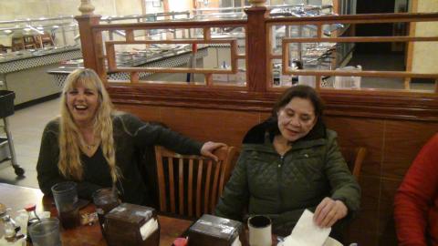 Lily Caceres and Myriam Norman