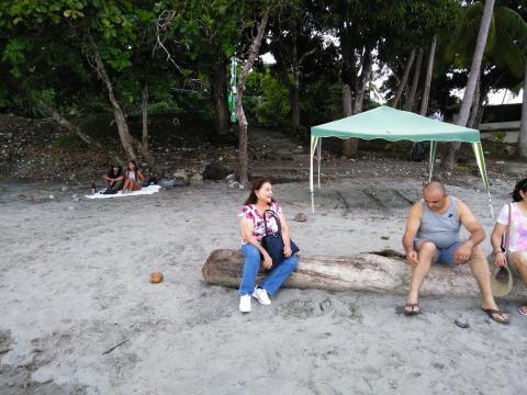 Manuel Antonio Beach, Costa Rica With Myriam Norman, Steven Strasburger, Marjorie Soto