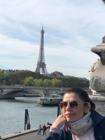 Marjorie Soto- View of the Eiffel Tower Paris France 10-24-2018