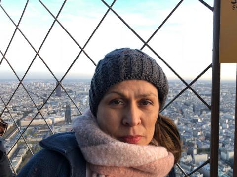 Marjorie Soto-View of the Eiffel Tower Paris France 10-24-2018