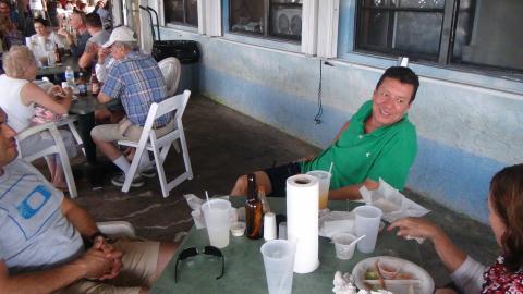 Myriam Norman-Jorge Quiros and Steven Strasburger at Alabama Jacks 1-4-2015