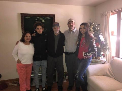 Myriam and Ron Norman-Ronald-Christopher-Crystal Caceres New Year Eve 2017-2018