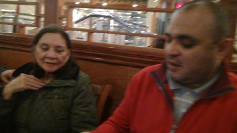 Myriam Norman and her son Steven Strasburger