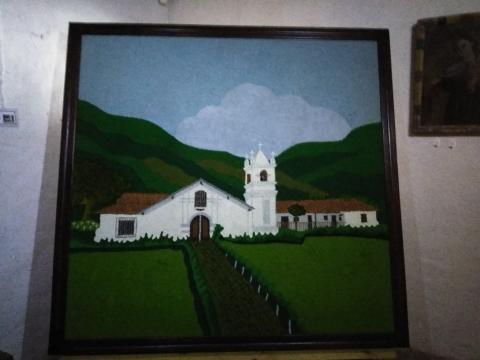 Orosi Church, Cartago, Costa Rica Painting