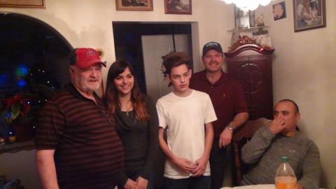 Ronald Norman, Steven Strasburger and Crystal, Christopher and Ronald Caceres