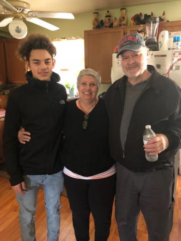 Ronald Norman-Maria Esterati and Christopher Caceres 1-1-2018