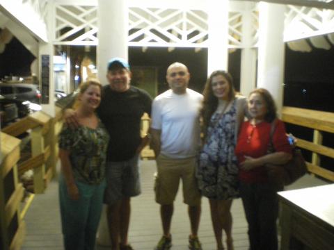 Sandra and Bill Rojas-Steven Strasburger-Marjorie Soto and Myriam Norman 12-30-2015