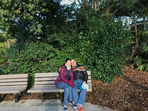 Steven Strasburger and Marjorie Soto